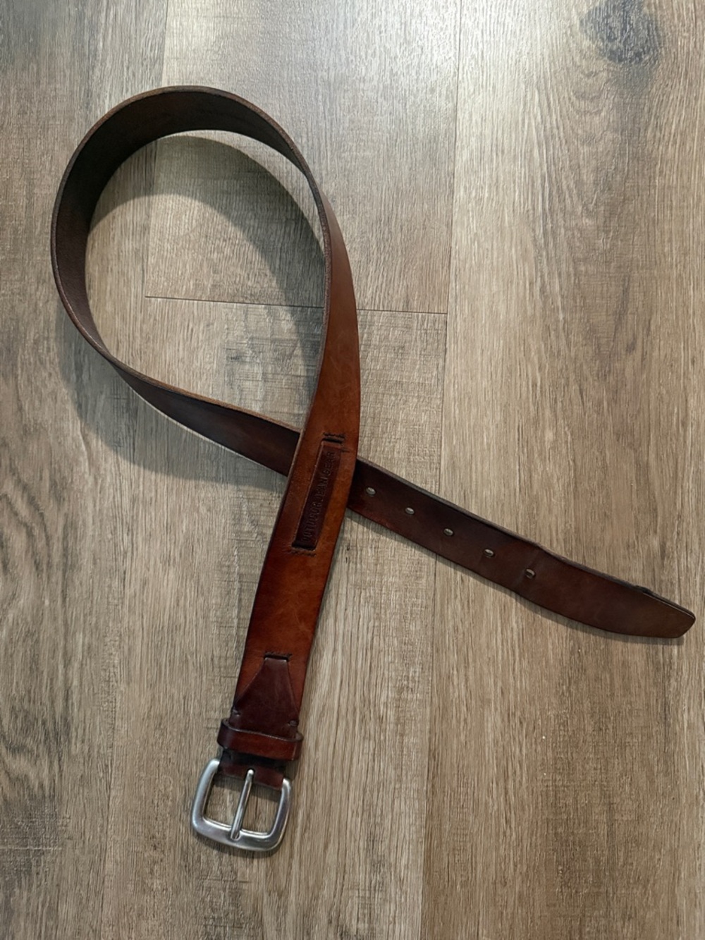 Outdoor Jean Gear Italian Full Grain Leather Belt